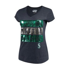 NEW - Seattle Mariners by Alyssa Milano T-shirt.